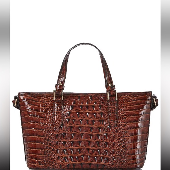 Melbourne Collection Asher Crocodile 🐊 Embossed Tote Bag (Mini) - Picture 8 of 10